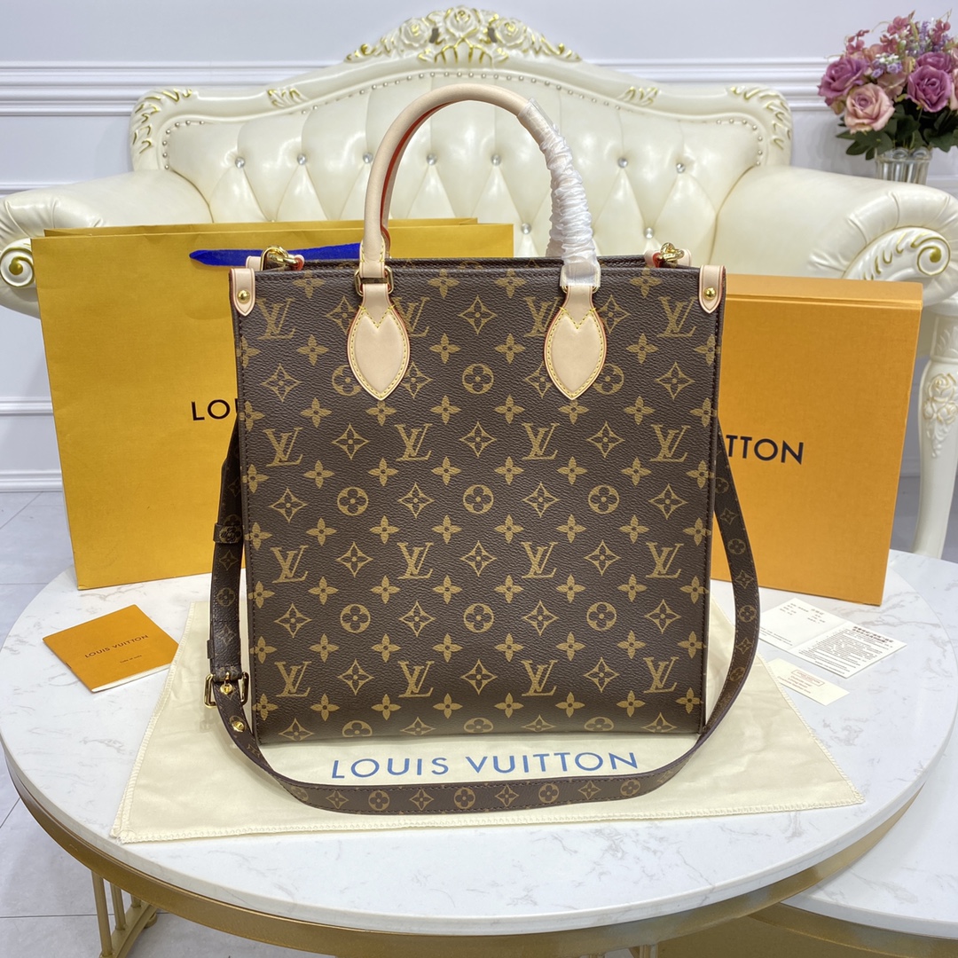 Louis Vuitton SAC PLAT PM Handbag Monogram M45848 